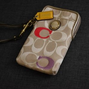 Coach wristlet